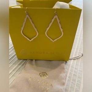 Kendra Scott large gold earrings